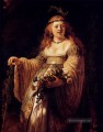 Flora Porträt Rembrandt